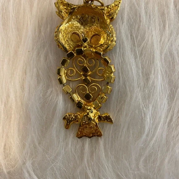 Vintage Owl Pendant. Tote P3 - Picture 4 of 4